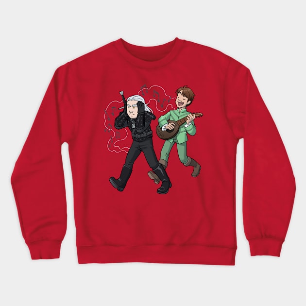 Bothersome Bard Crewneck Sweatshirt by Dooomcat